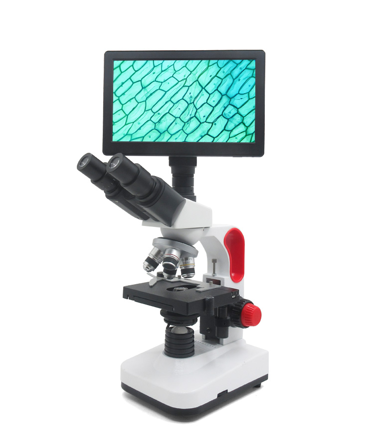 XSP-308C-X三目带显示屏生物显微镜